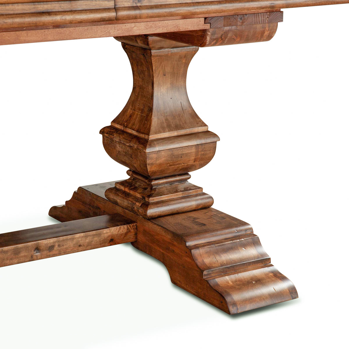 Home Trends Direct Grassroots Charles Extension Dining Table — Earth