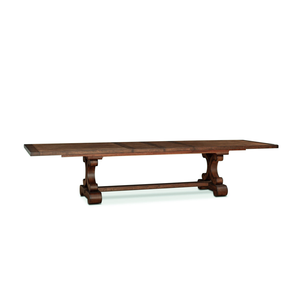 Home Trends Direct Grassroots Maxwell Extension Dining Table — Chestnut