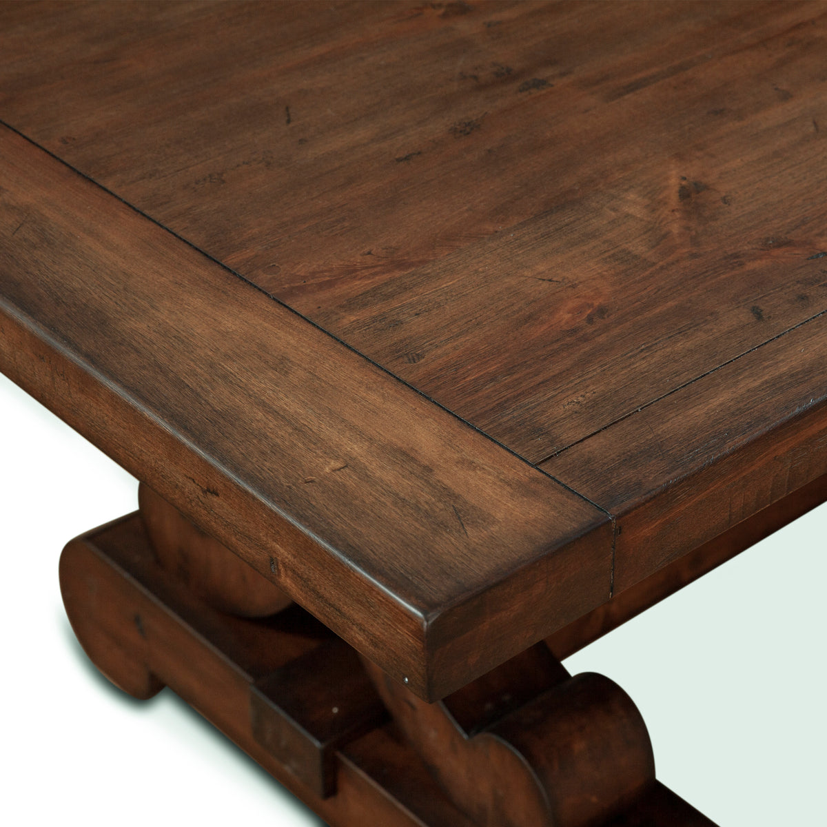 Home Trends Direct Grassroots Maxwell Extension Dining Table — Chestnut