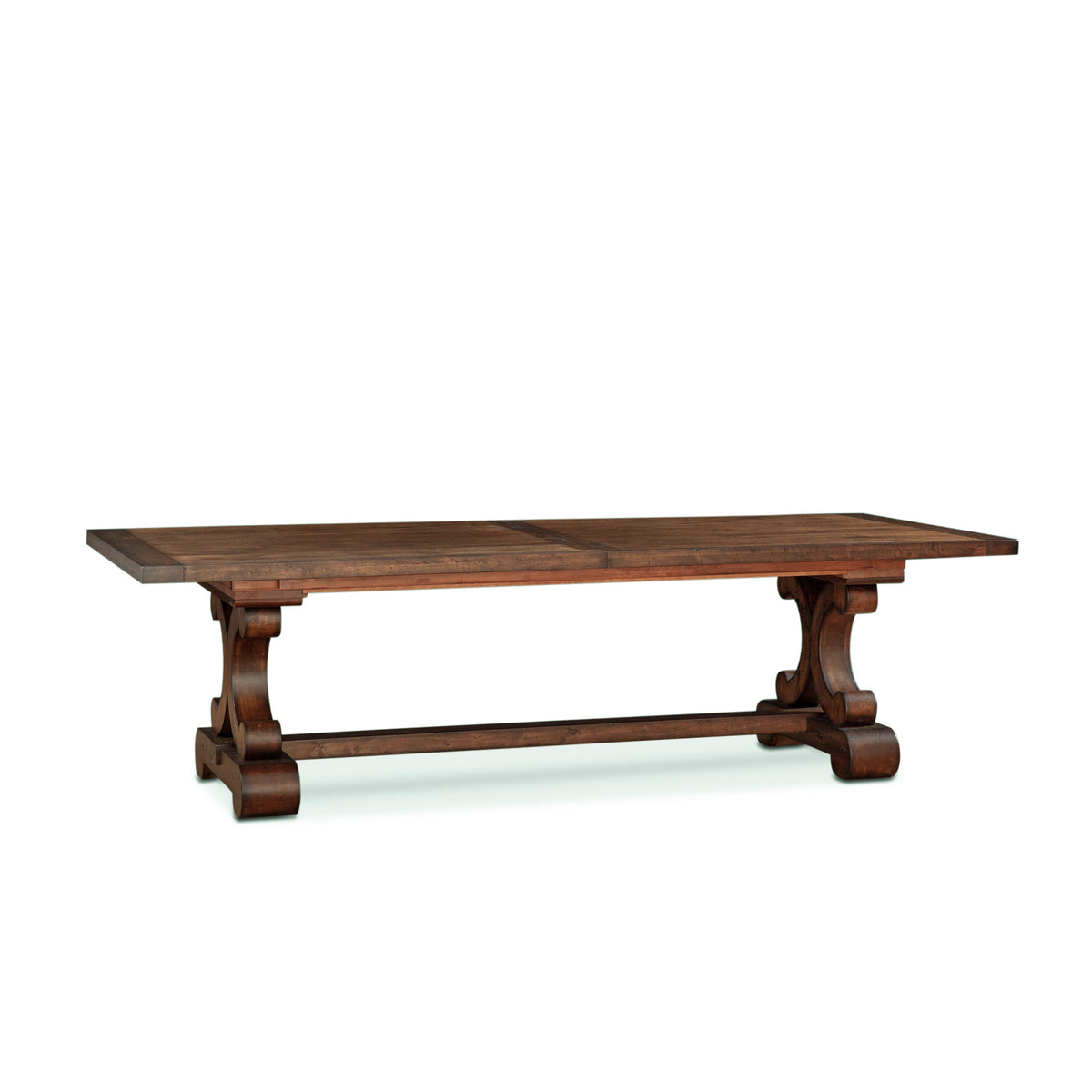 Home Trends Direct Grassroots Maxwell Extension Dining Table — Chestnut