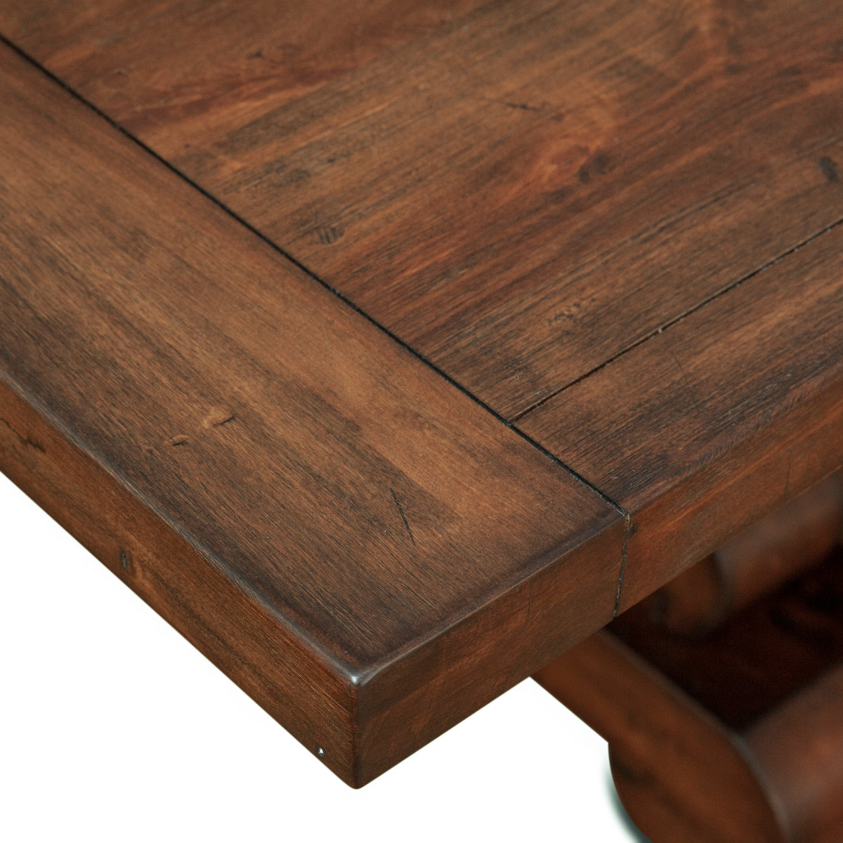 Home Trends Direct Grassroots Maxwell Extension Dining Table — Chestnut