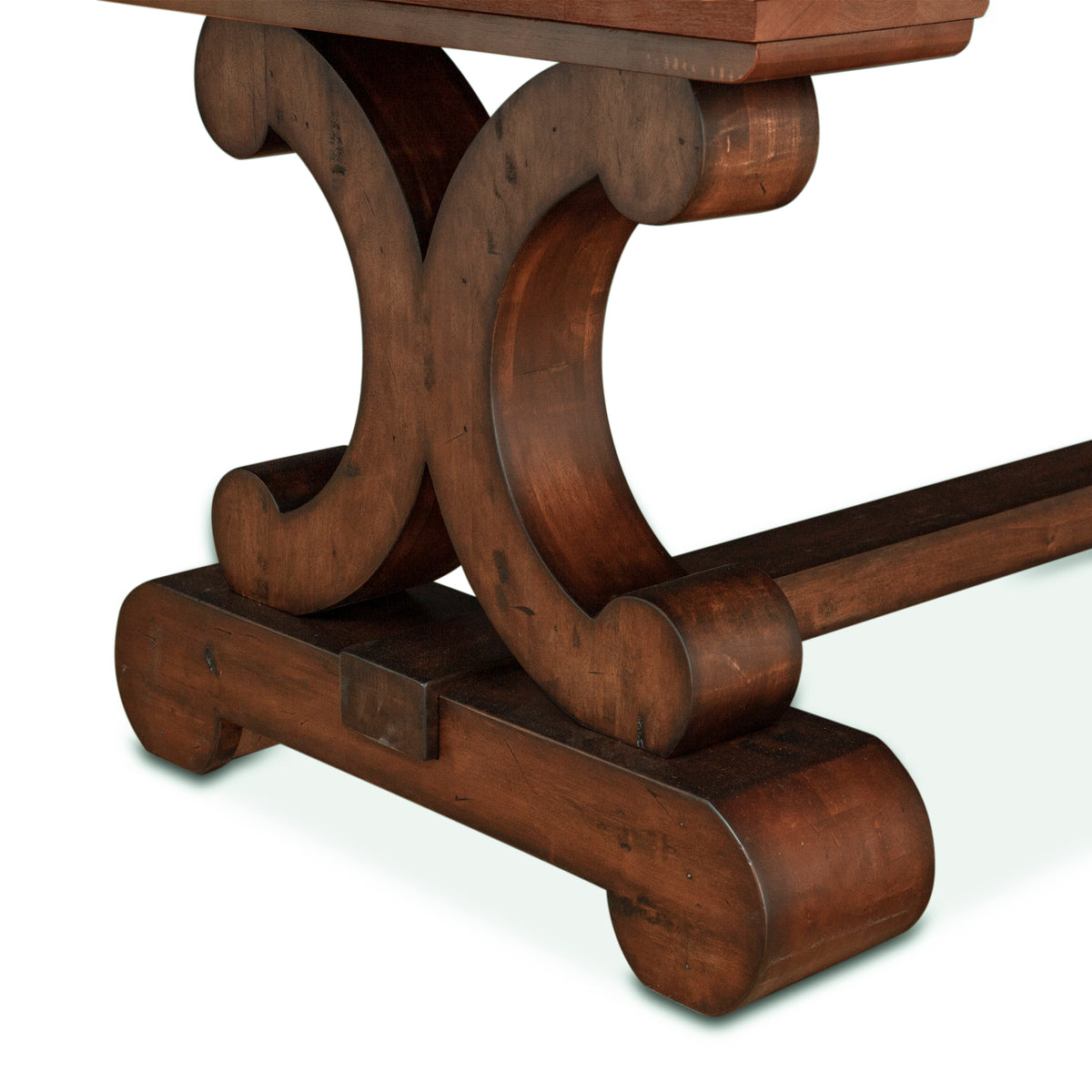Home Trends Direct Grassroots Maxwell Extension Dining Table — Chestnut