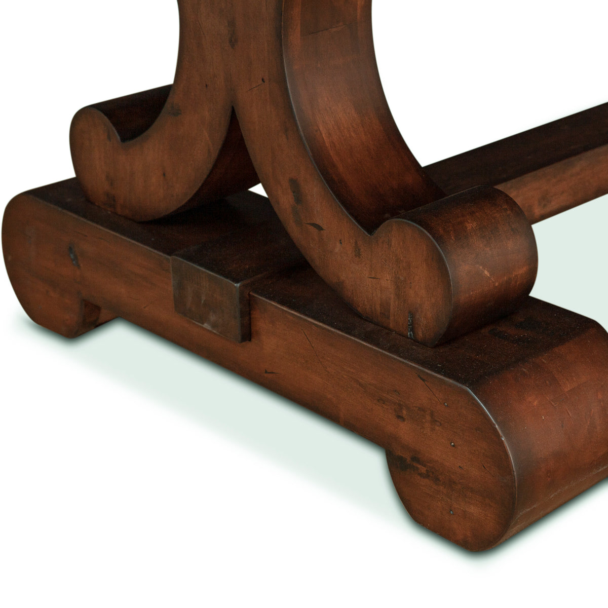 Home Trends Direct Grassroots Maxwell Extension Dining Table — Chestnut