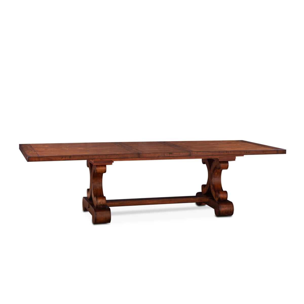 Home Trends Direct Grassroots Maxwell Extension Dining Table — Chestnut