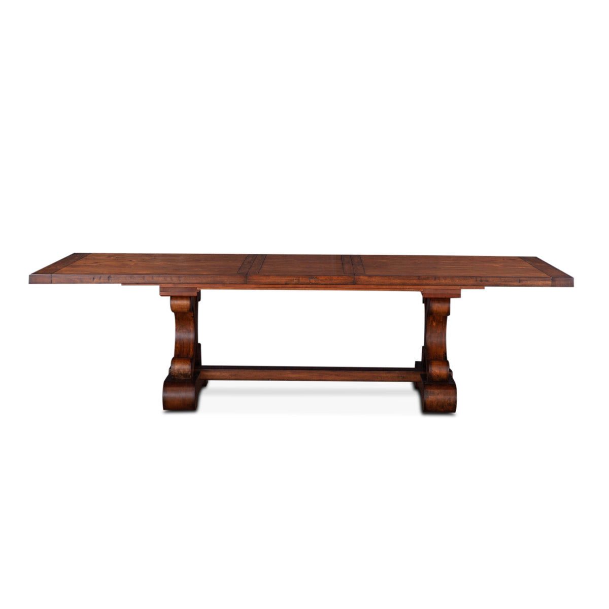 Home Trends Direct Grassroots Maxwell Extension Dining Table — Chestnut