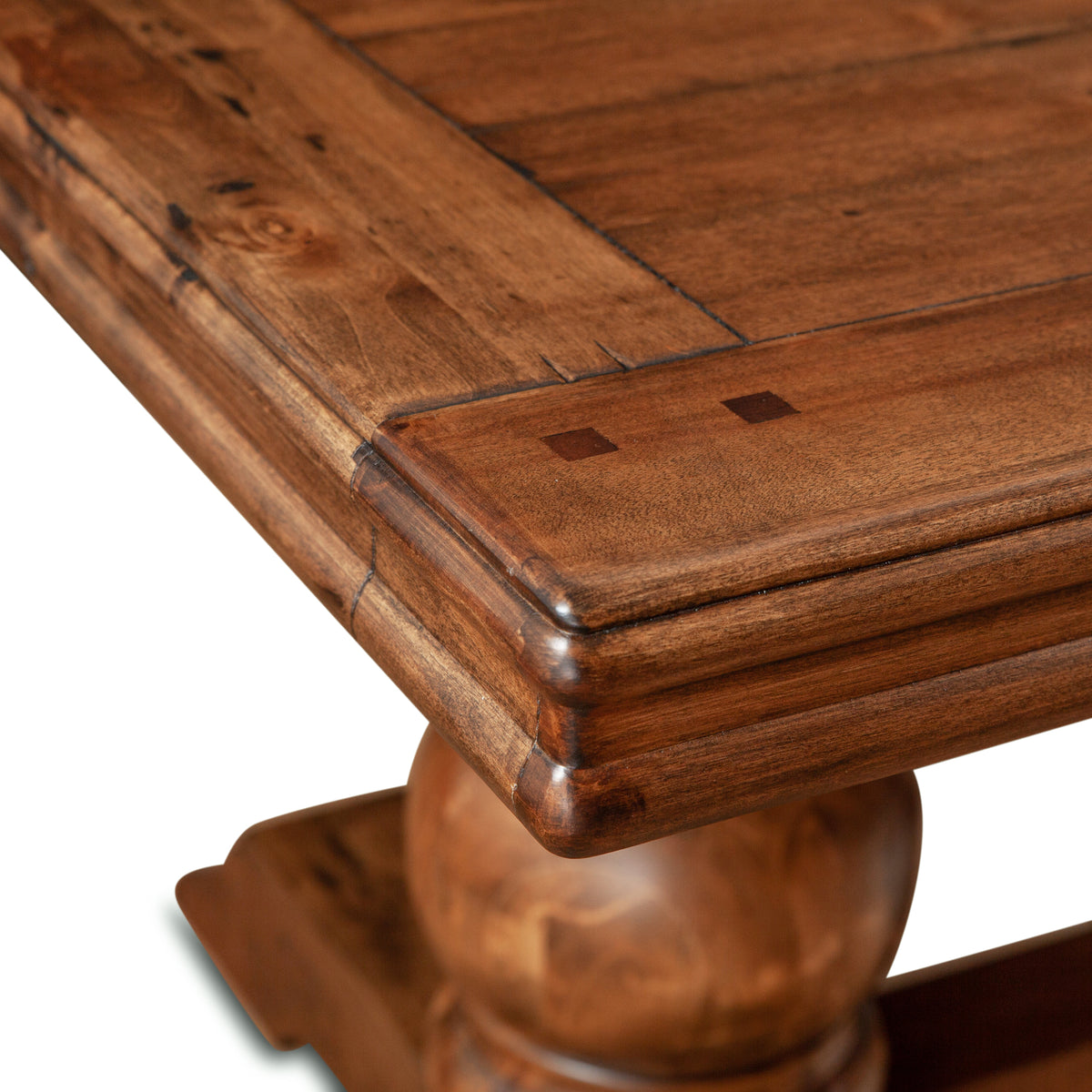 Home Trends Direct Grassroots Tuscany Extension Dining Table — Earth