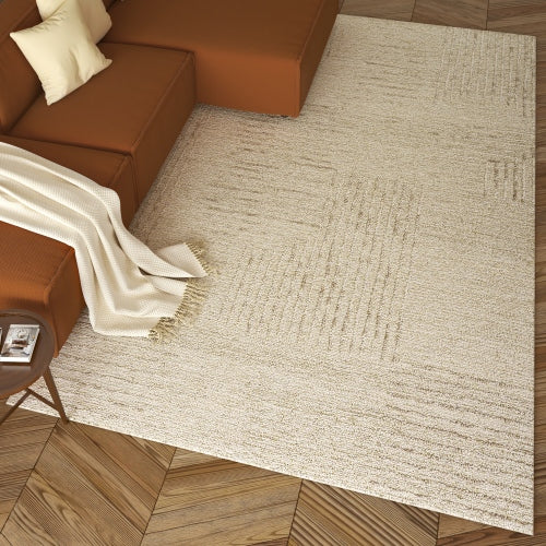 LR Home Haze Rug — Oatmeal/Taupe
