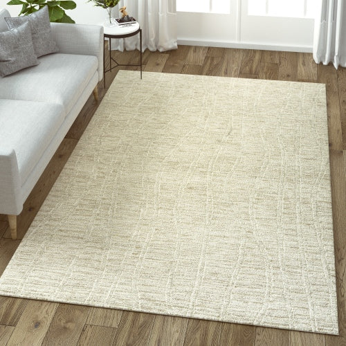 LR Home Haze Rug — Light Taupe/Cream