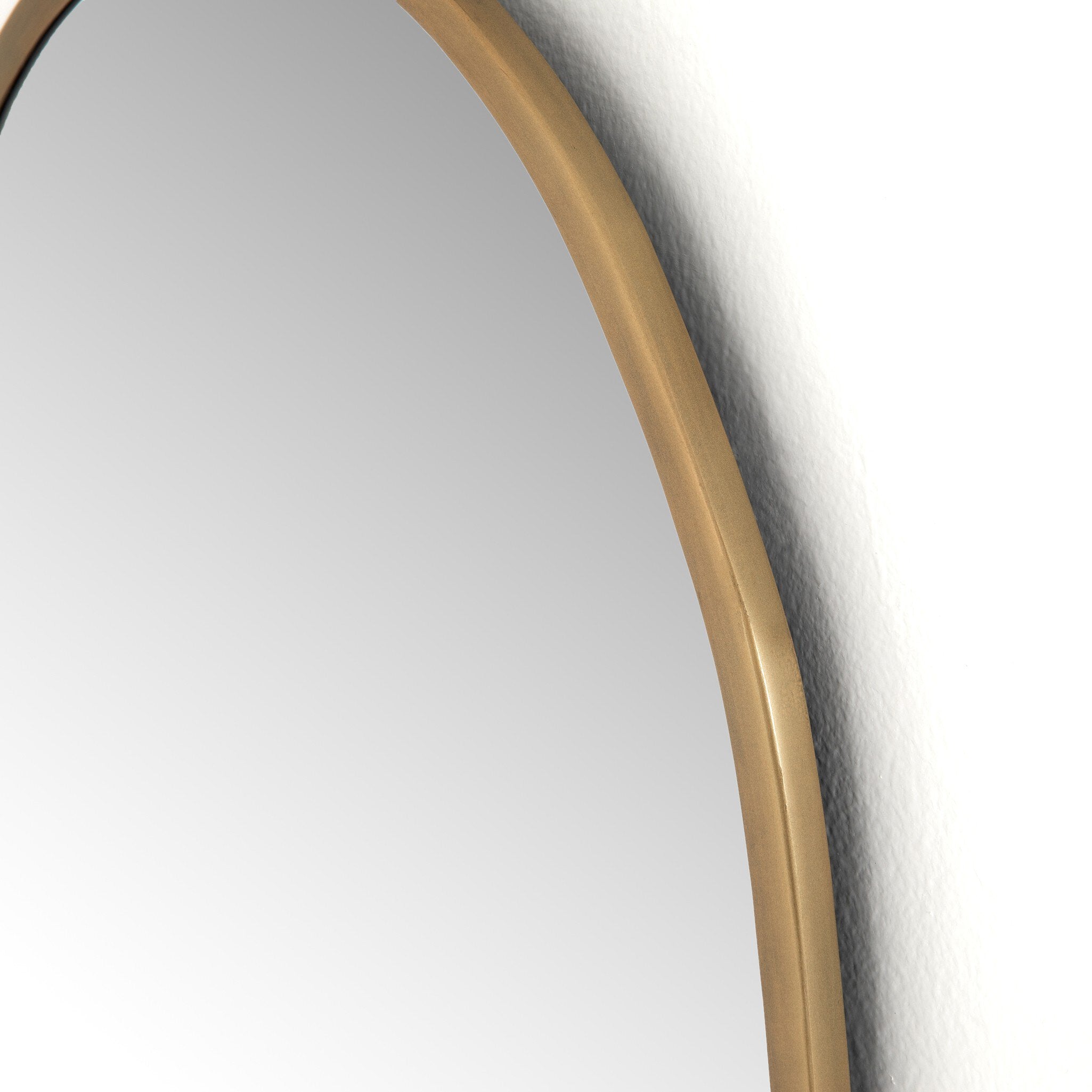 Four Hands Brinley Mirror — Antique Brass Iron-Mirror