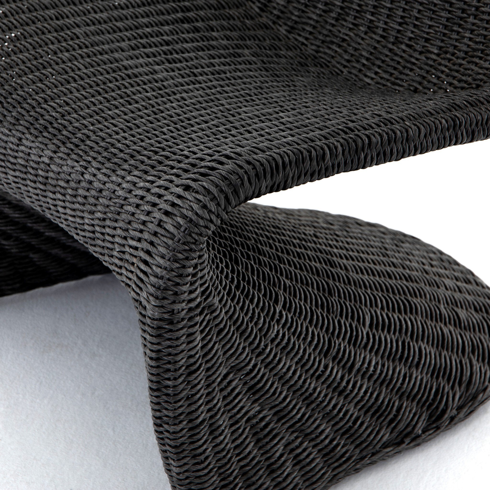 Four Hands Portia Outdoor Occasional Chair — Vintage Coal