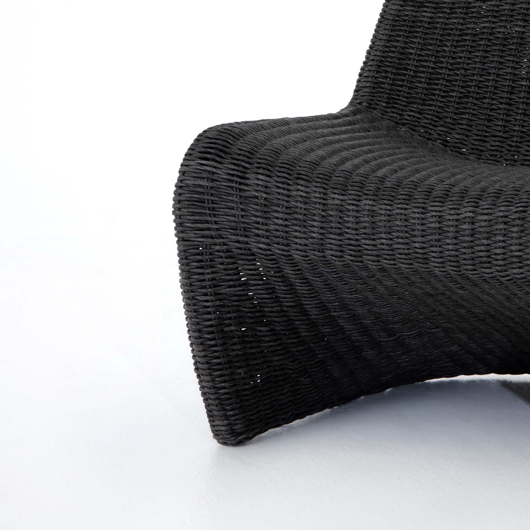 Four Hands Portia Outdoor Occasional Chair — Vintage Coal