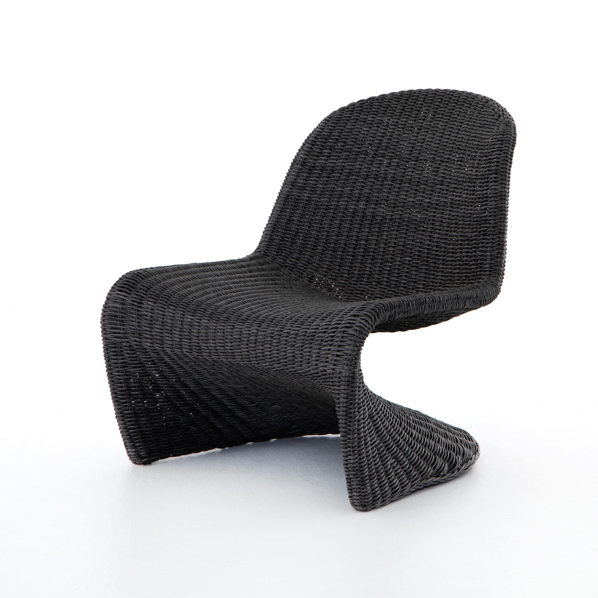 Four Hands Portia Outdoor Occasional Chair — Vintage Coal
