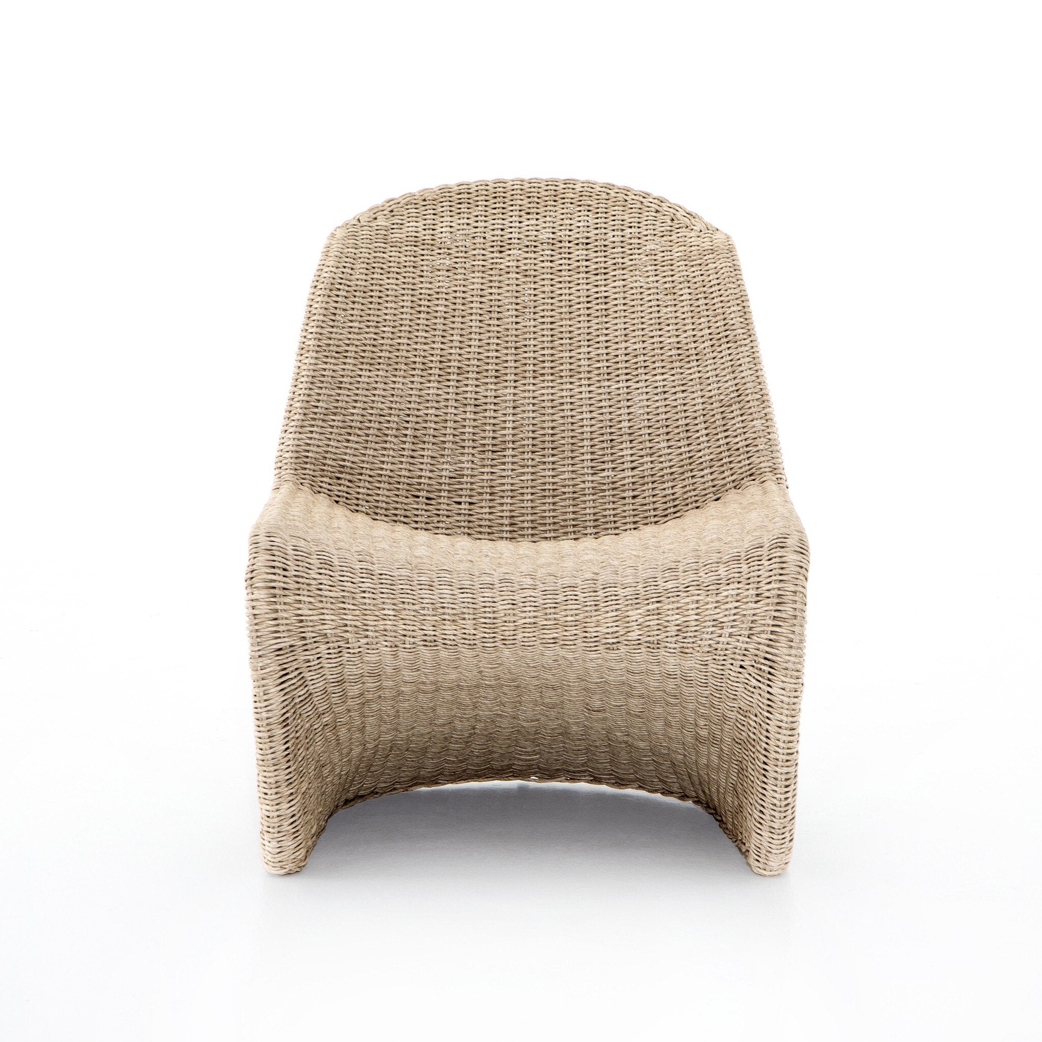 Four Hands Portia Outdoor Occasional Chair — Vintage White