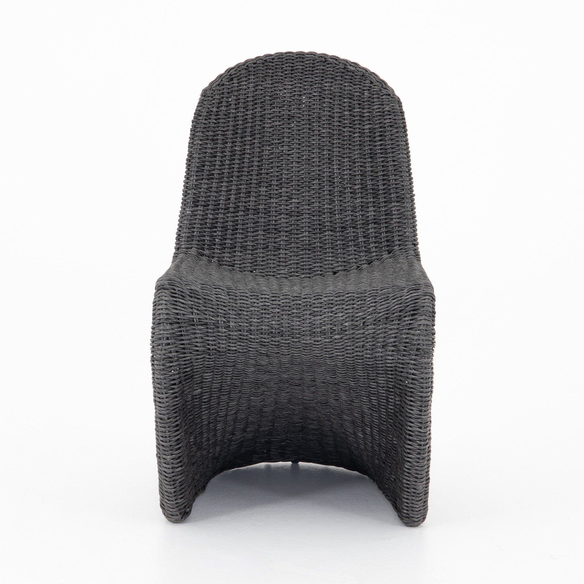 Four Hands Portia Outdoor Dining Chair — Vintage Coal