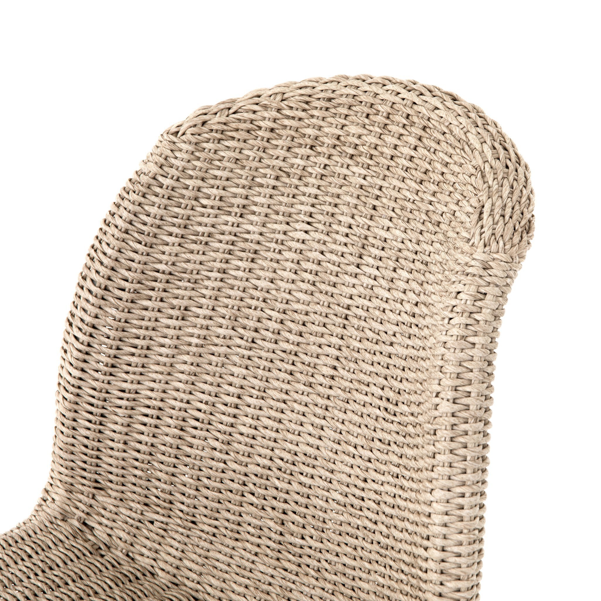 Four Hands Portia Outdoor Dining Chair — Vintage White