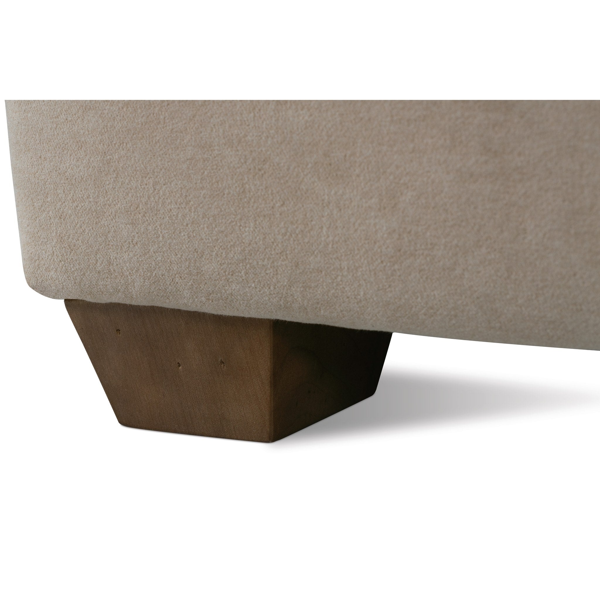 Rowe Furniture Lilah Sofa — Fawn Brushed Velvet