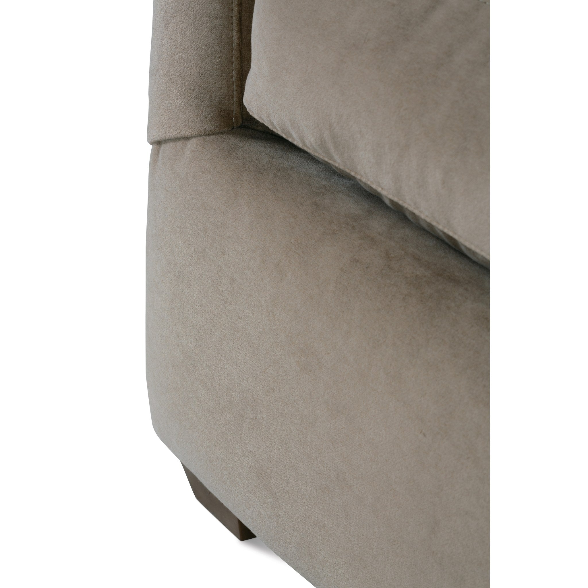 Rowe Furniture Lilah Sofa — Fawn Brushed Velvet