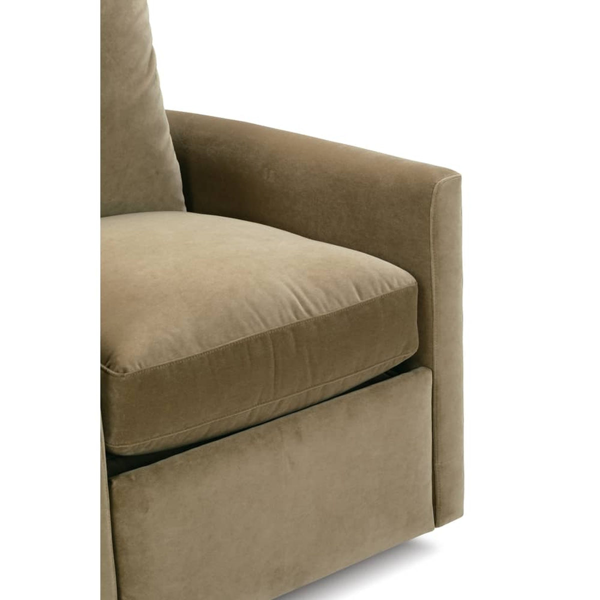Rowe Furniture Lilah Swivel Recliner — Nugget - Performance