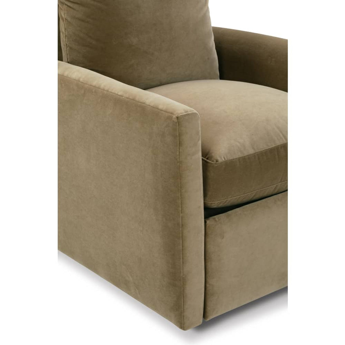 Rowe Furniture Lilah Swivel Recliner — Nugget - Performance