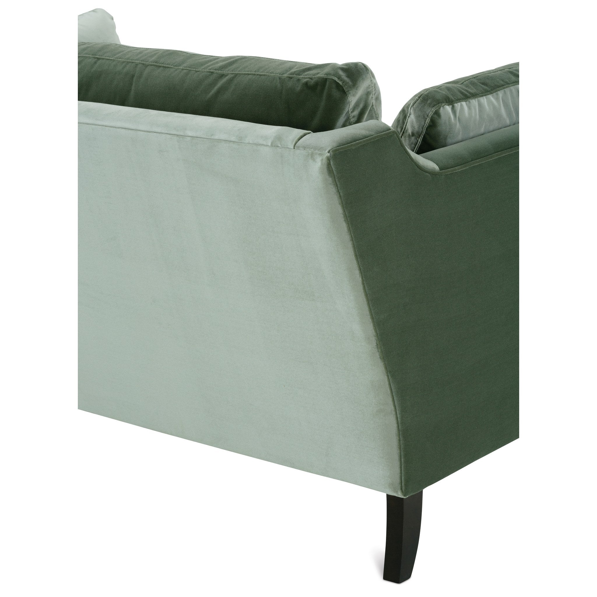 Rowe Furniture Madeline Sofa — 71" — Antiqued Moss Velvet