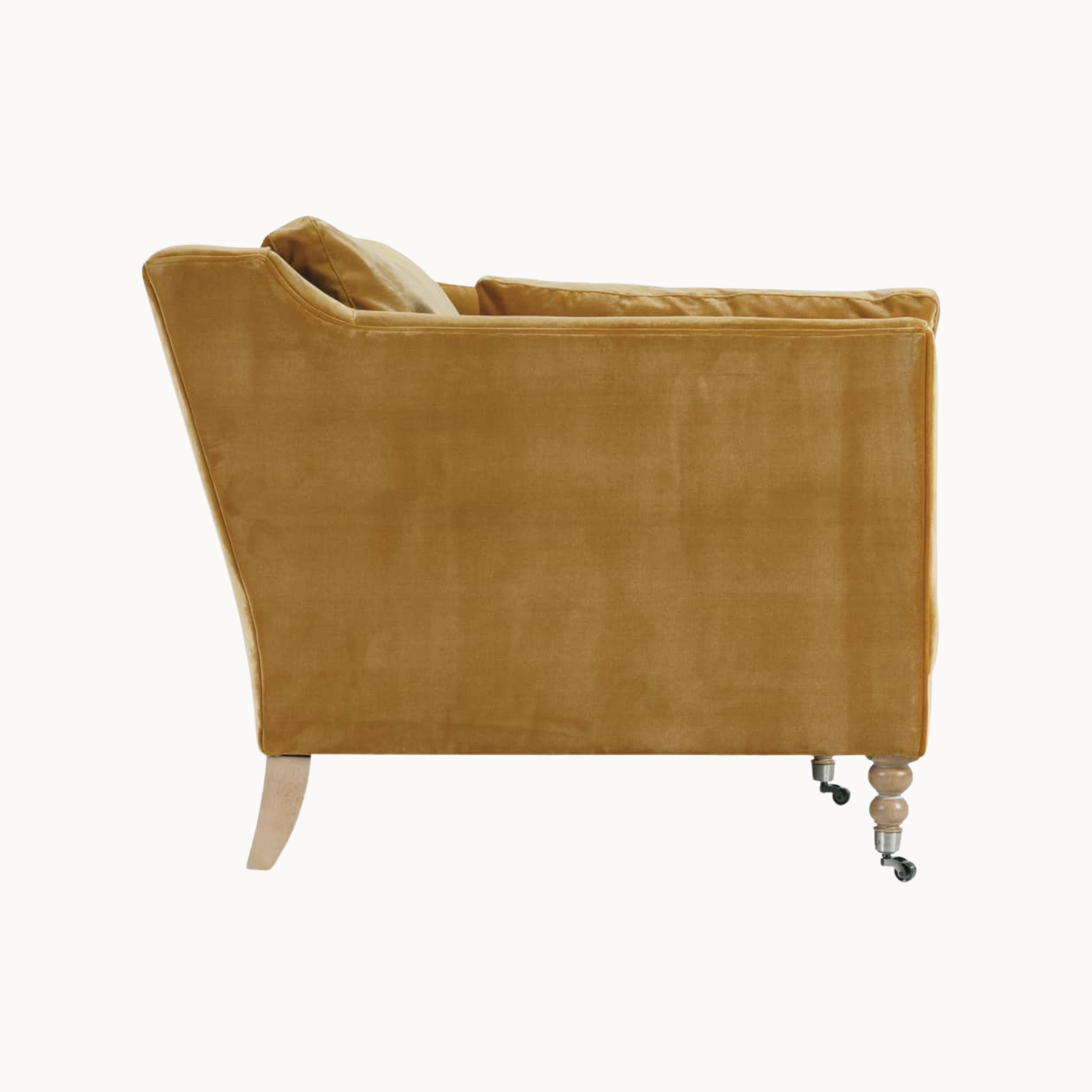 SIde view of Madeline in Amber