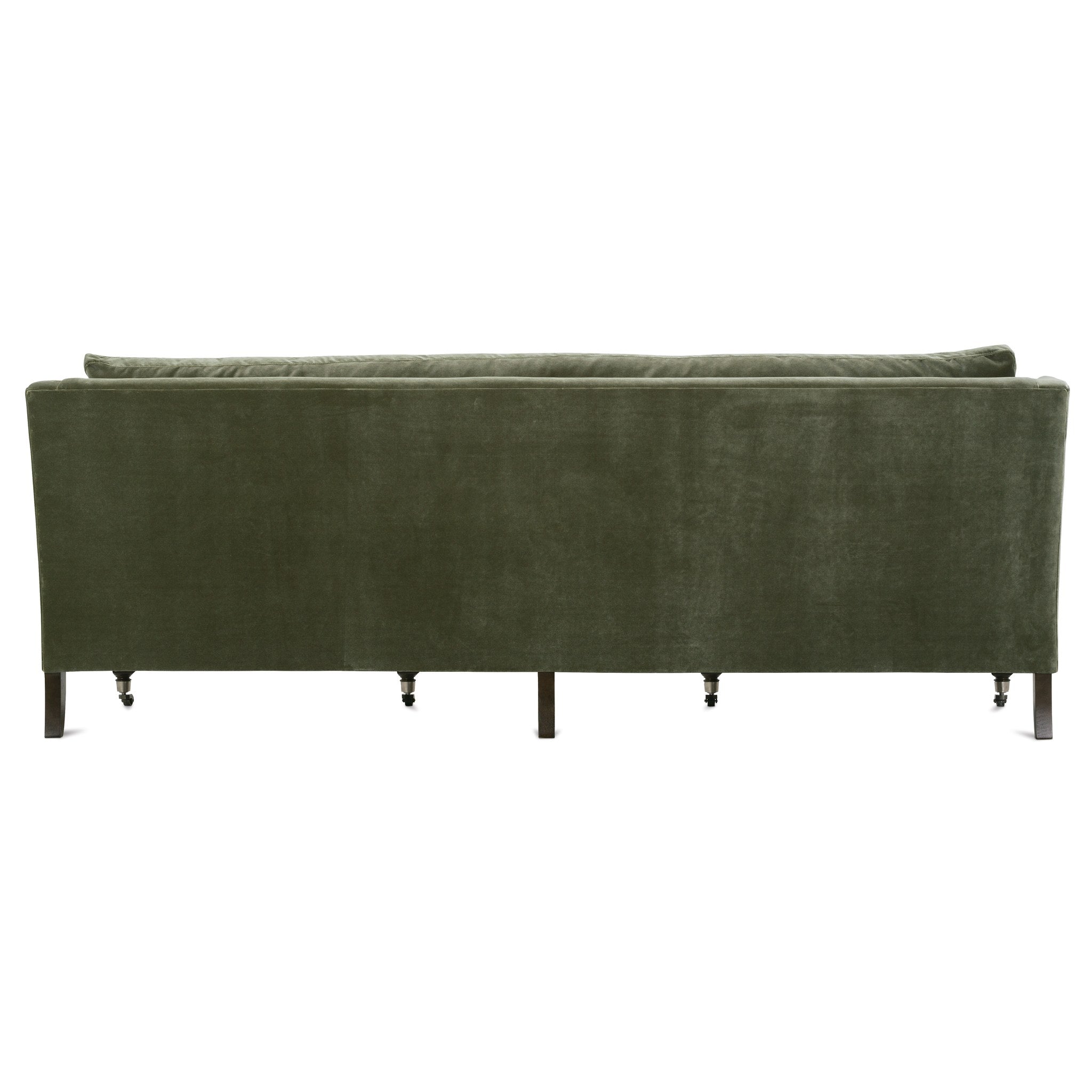 Rowe Furniture Madeline Sofa — 90" — Antiqued Moss Velvet