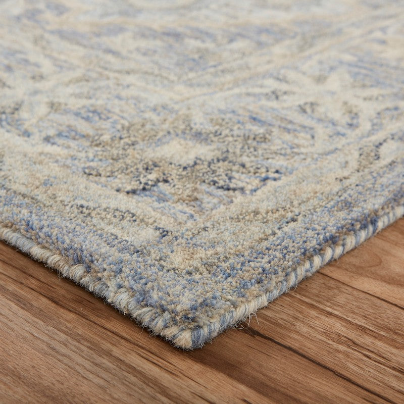 LR Home Modern Traditions Rug — Ice Blue
