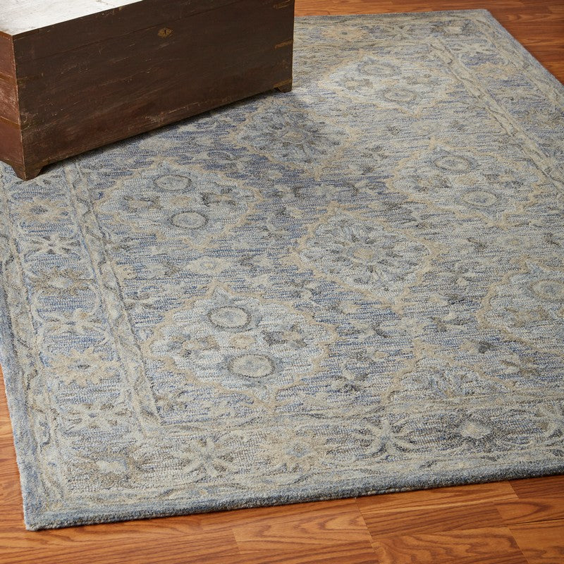 LR Home Modern Traditions Rug — Ice Blue