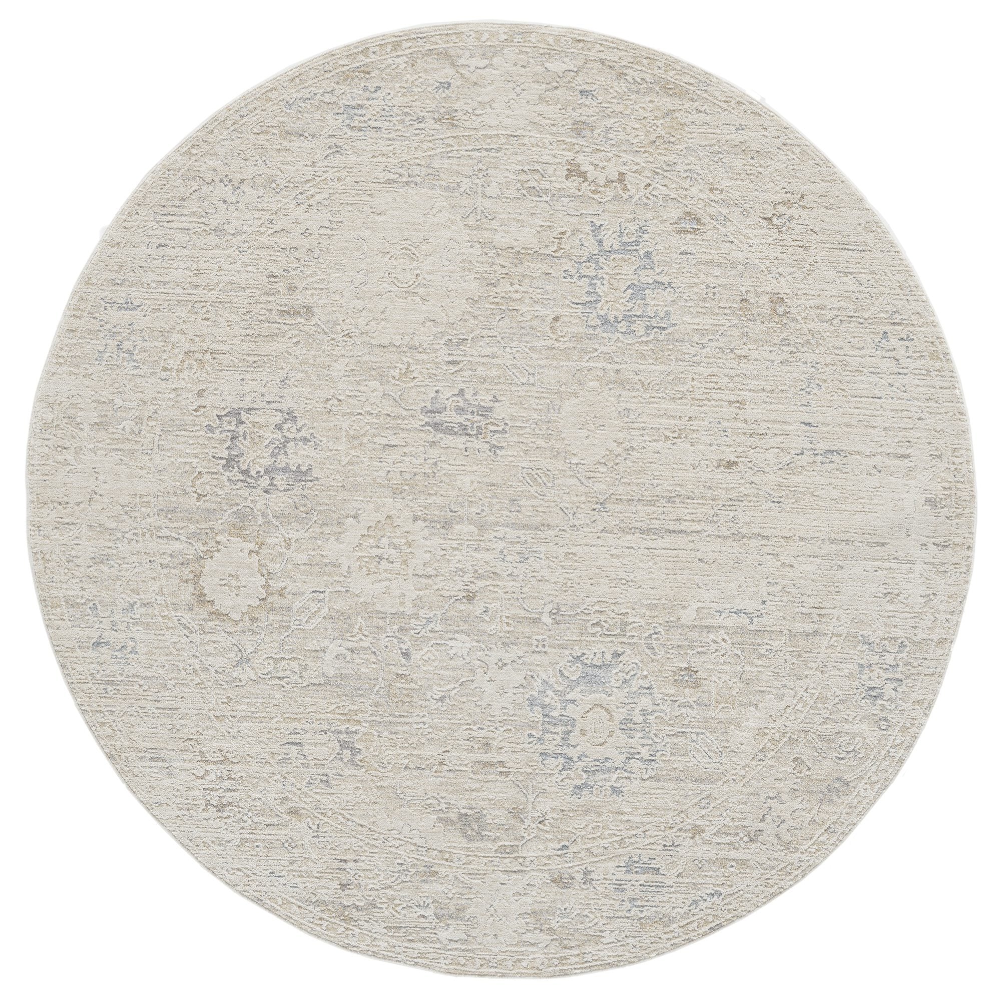 LR Home Monaco Rug — Beige / Ivory