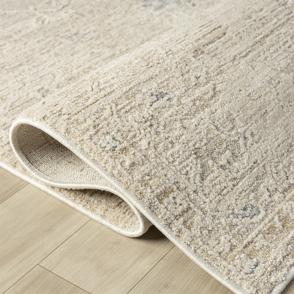 LR Home Monaco Rug — Beige / Ivory