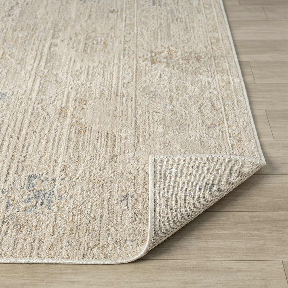 LR Home Monaco Rug — Beige / Ivory