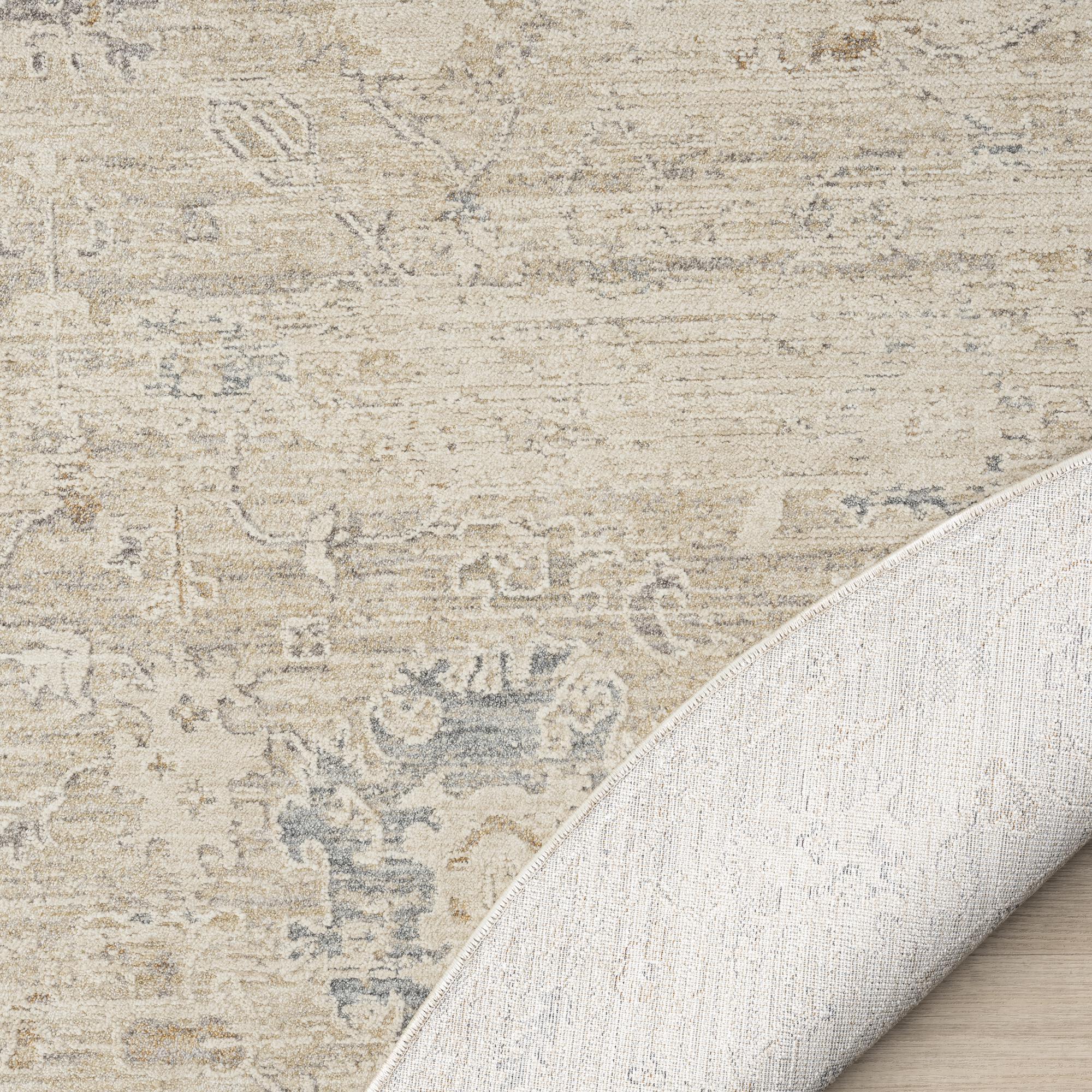 LR Home Monaco Rug — Beige / Ivory