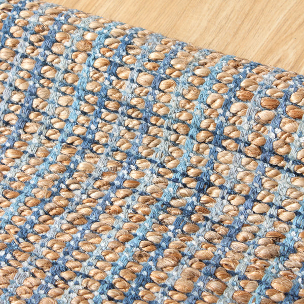 LR Home Naturals Rug — Navy