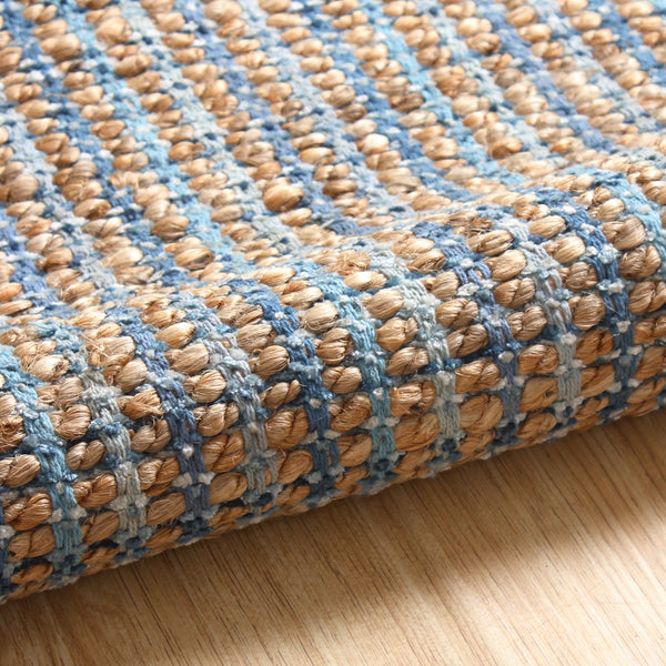 LR Home Naturals Rug — Navy