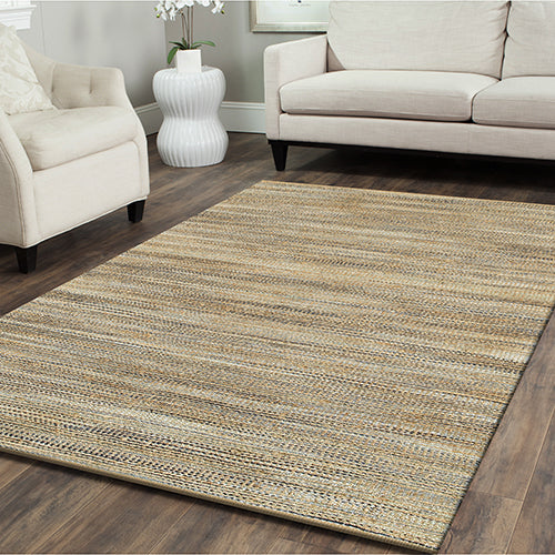 LR Home Naturals Rug — Navy