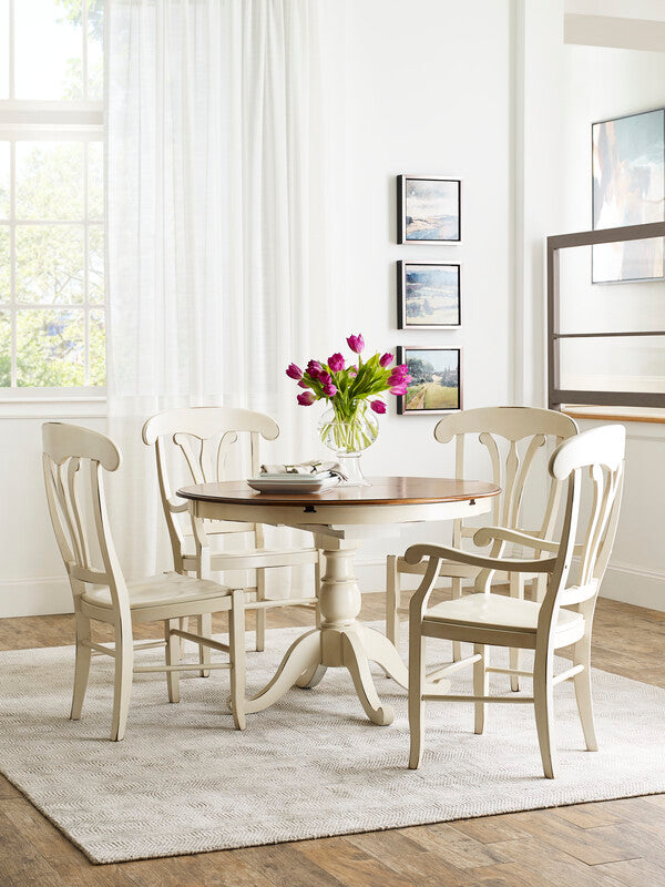 Stockbridge Pedestal Table - NS-1641-1LV-24Q-230Q