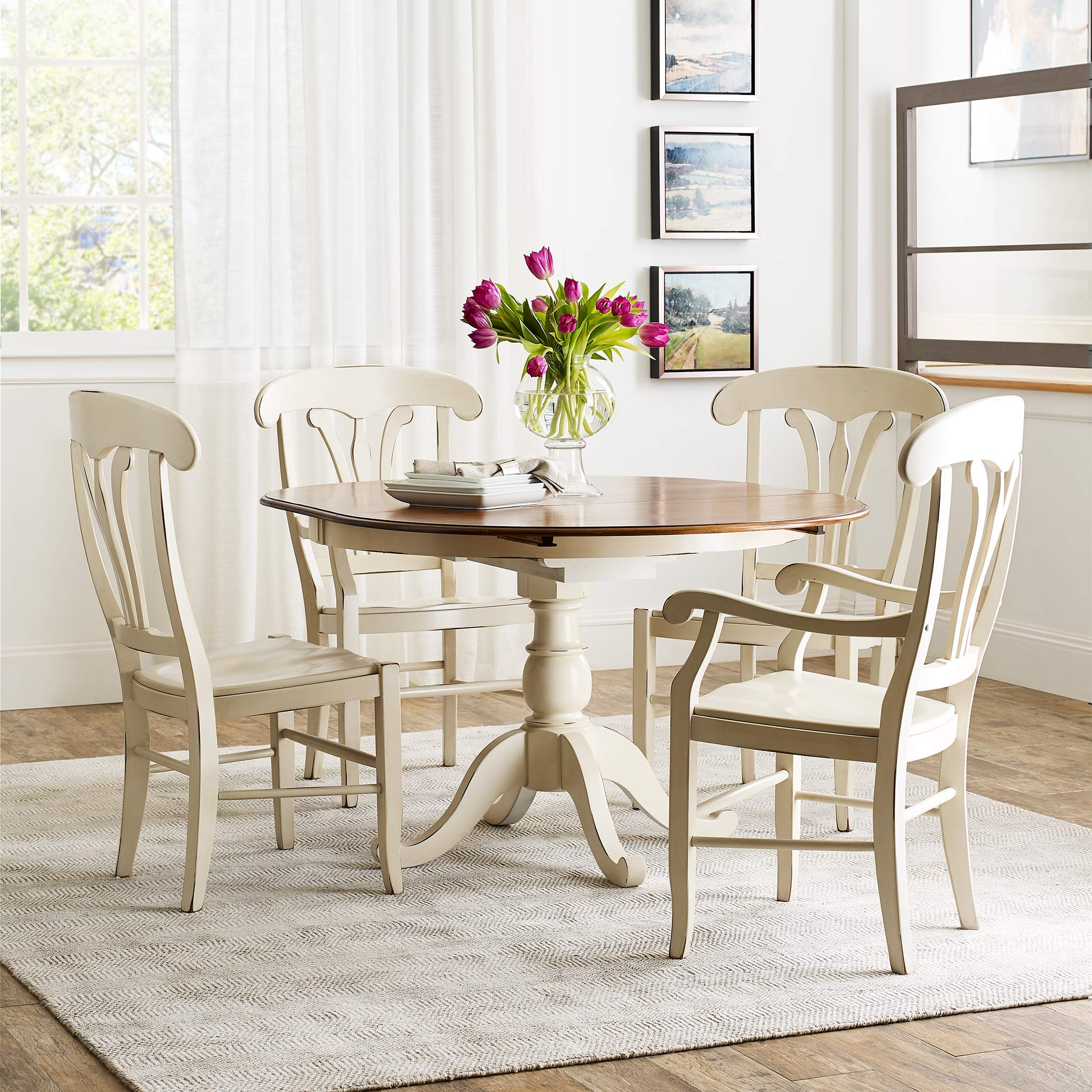Country Manor Arm Chair - NS-381-A-W-230Q
