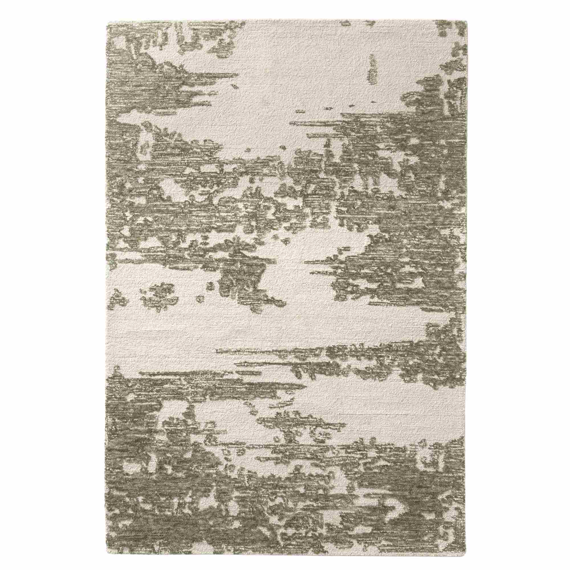 LR Home Nuvia Rug — Green / Ivory
