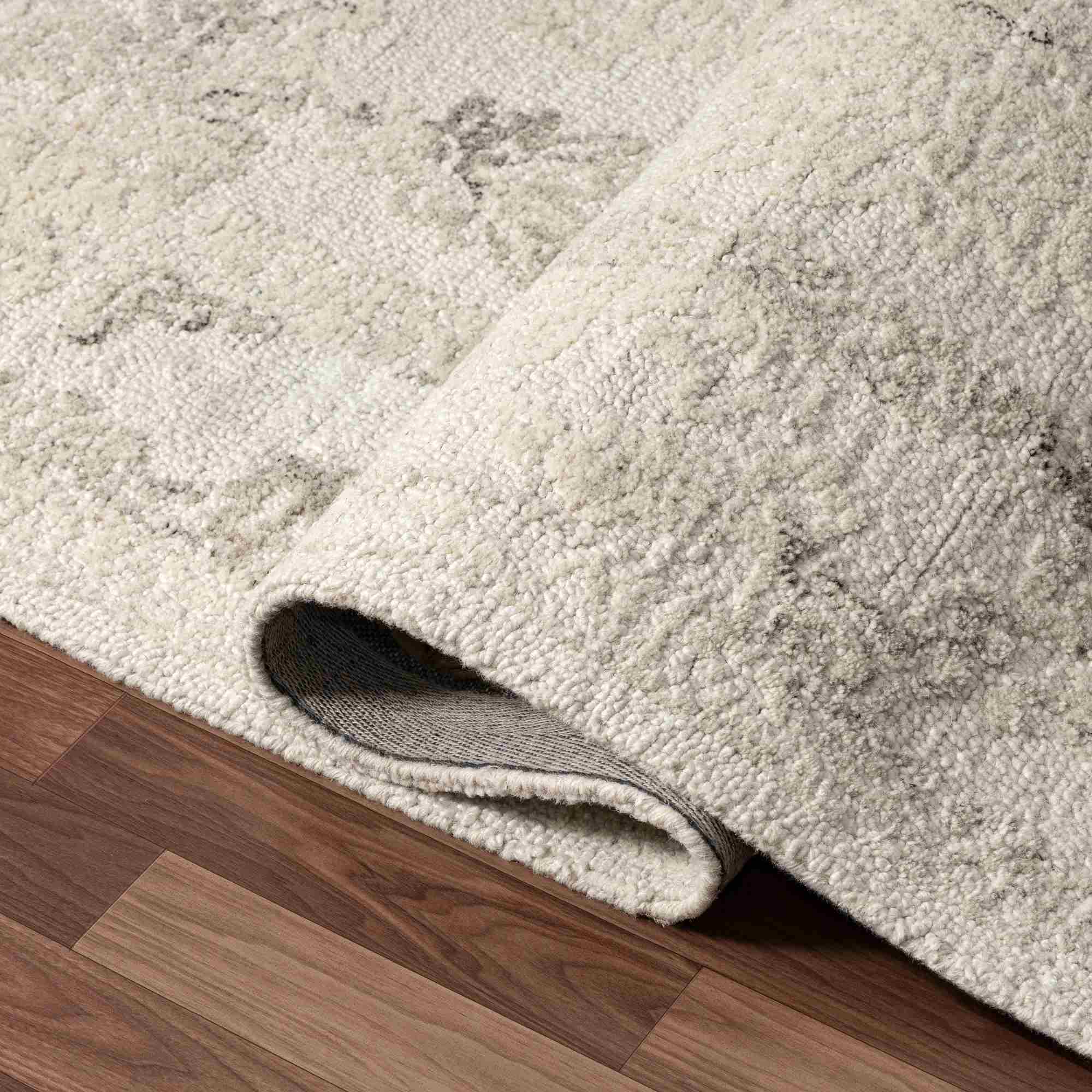 LR Home Nuvia Rug — Ivory / Beige