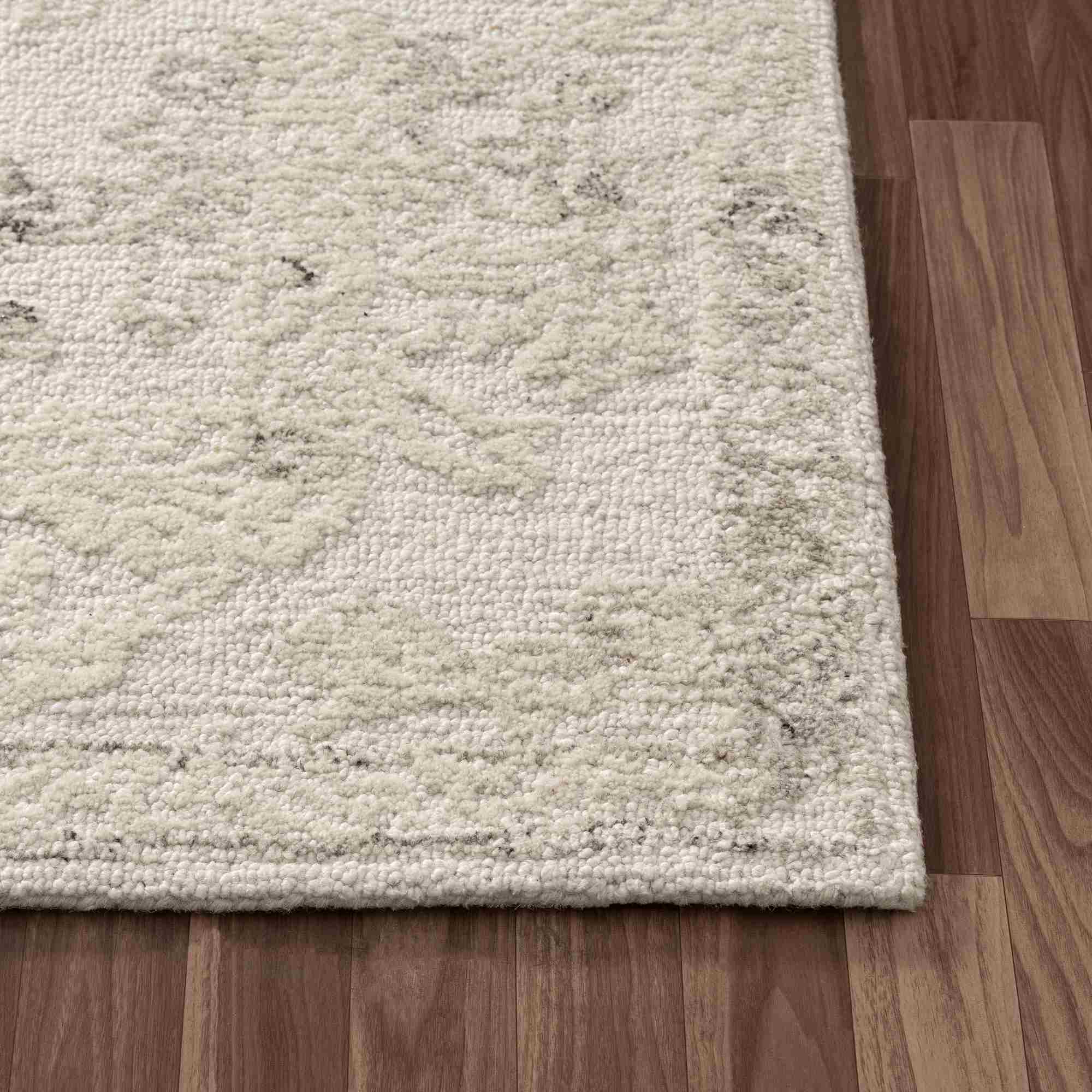 LR Home Nuvia Rug — Ivory / Beige
