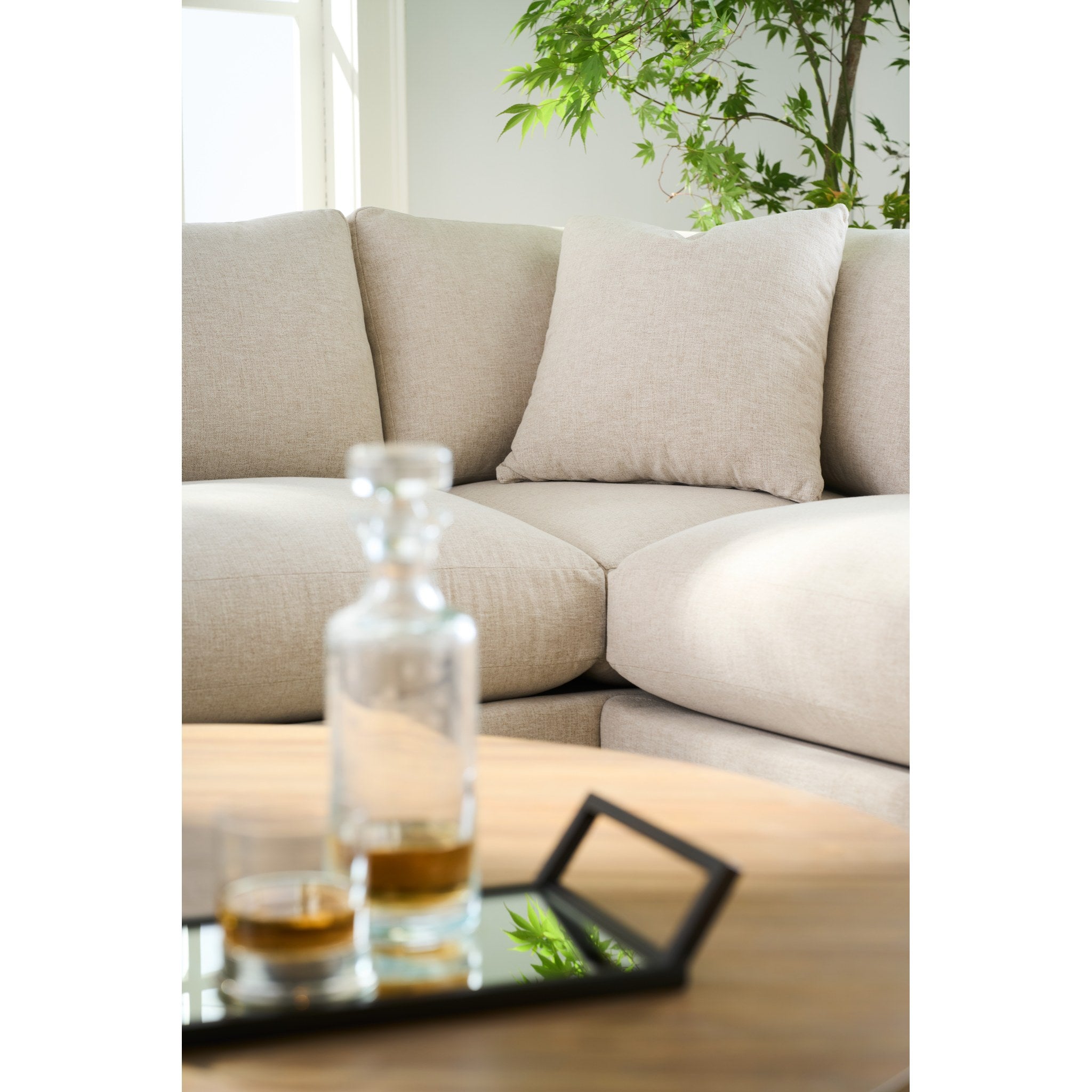 Rowe Furniture Bradford 2-Piece Sectional - Straw — Straw