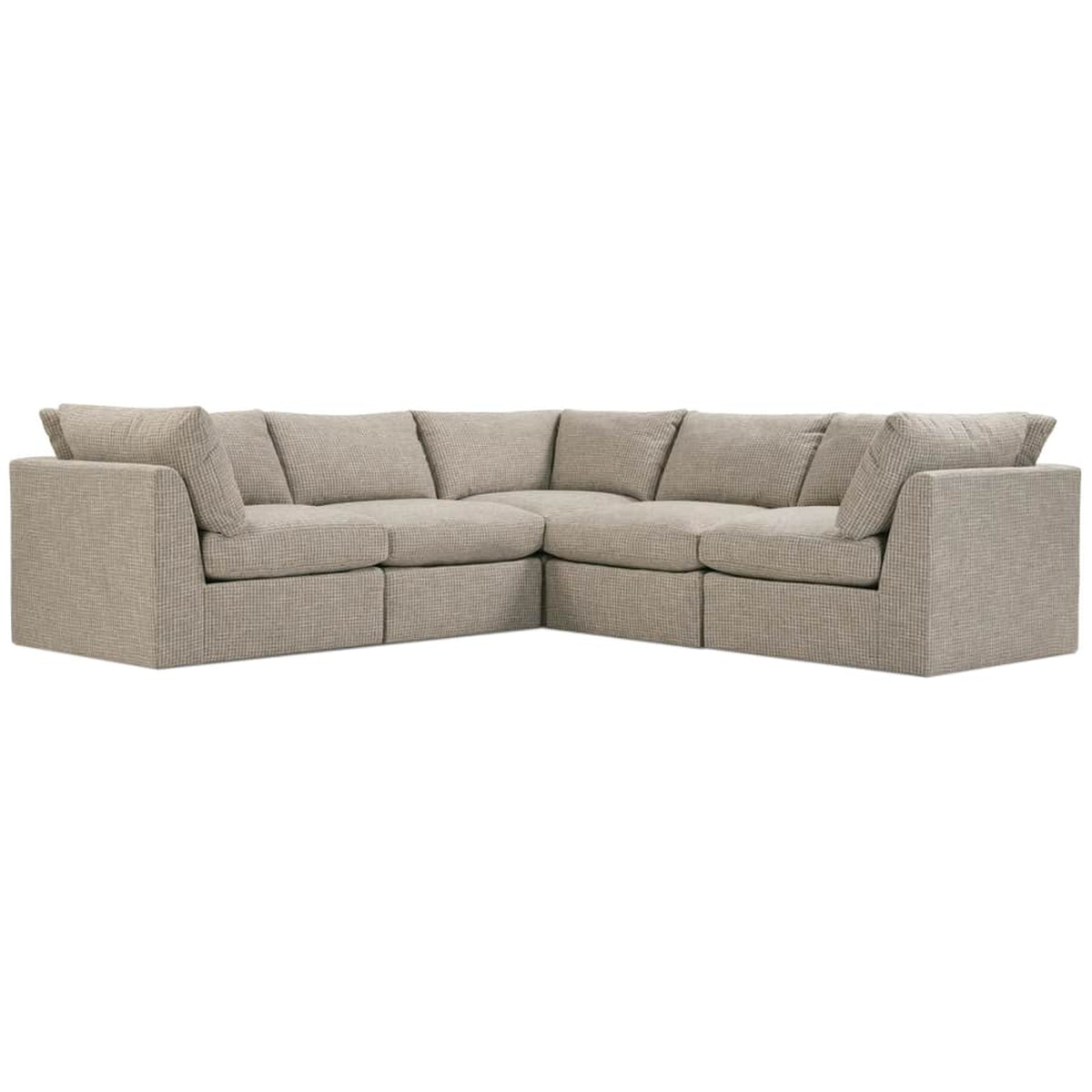 Rowe Furniture Zander Deep Sectional — Right Seated Corner Arm