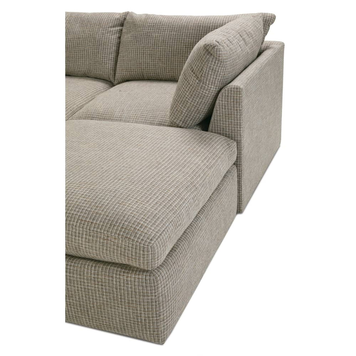 Rowe Furniture Zander Deep Sectional — Right Seated Corner Arm
