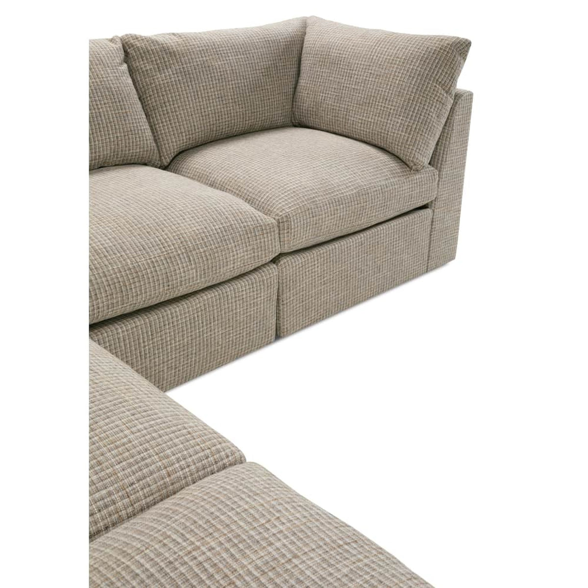 Rowe Furniture Zander Deep Sectional — Right Seated Corner Arm