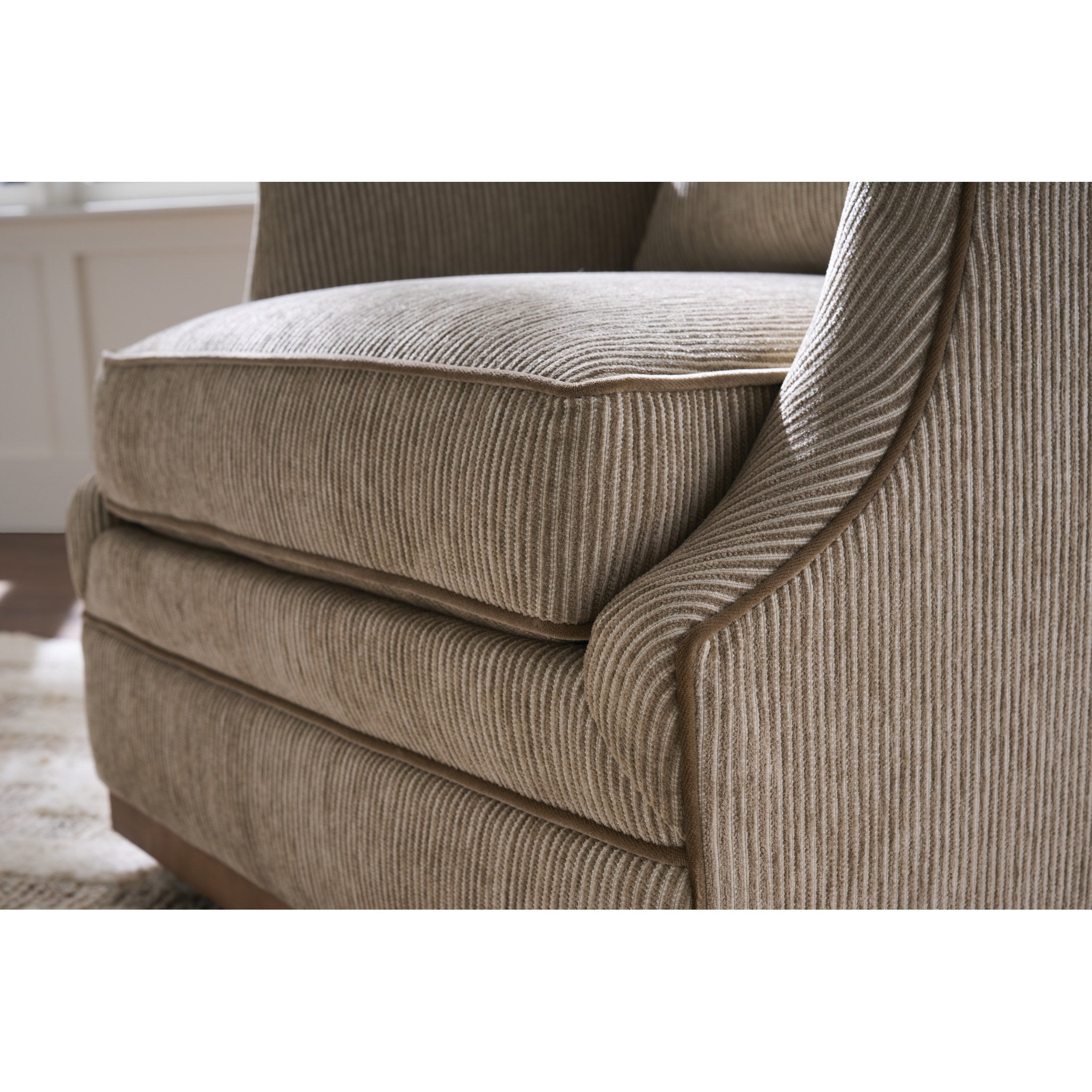 Rowe Furniture Emmerson Swivel Chair — Straw