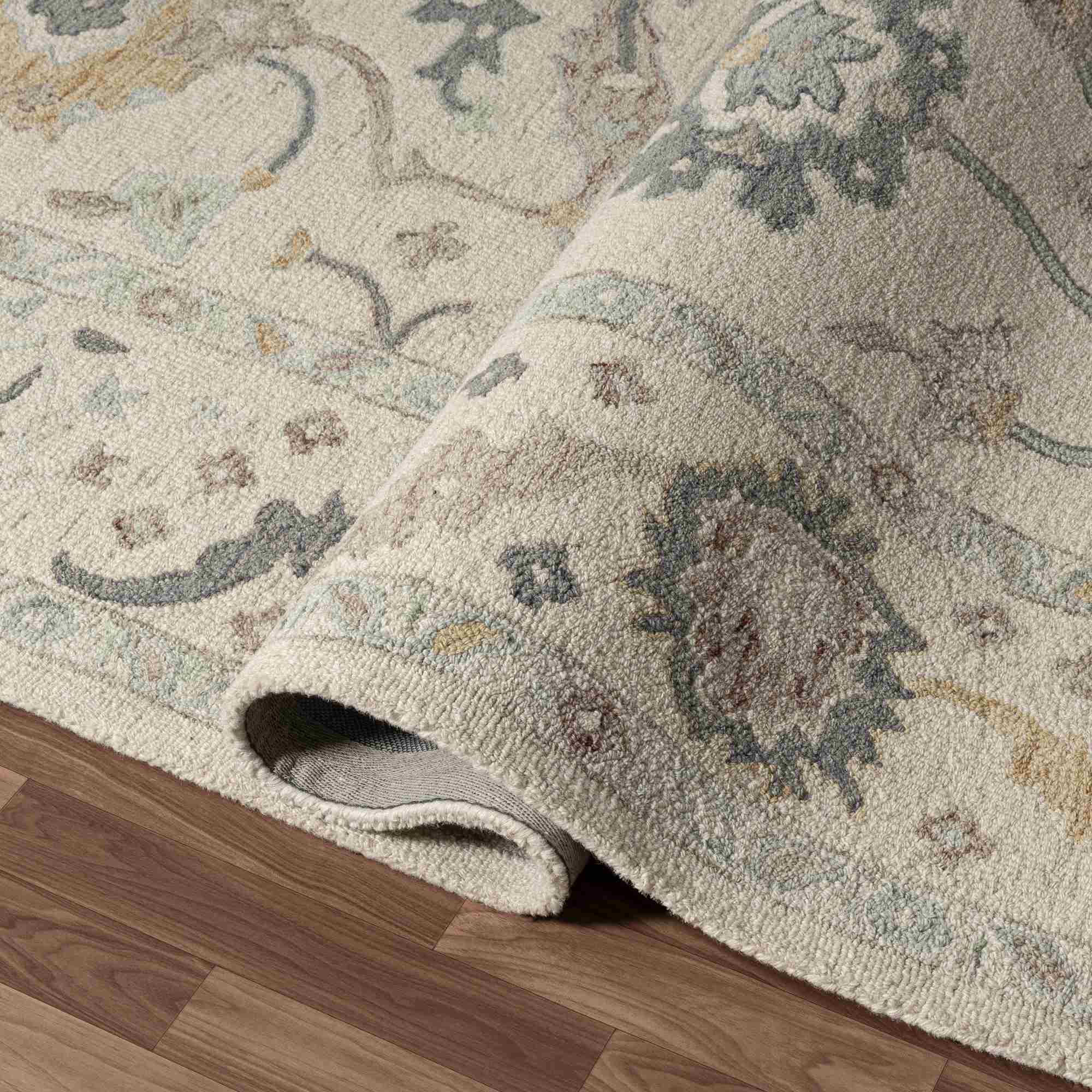 LR Home Pallor Rug — Cream / Multi