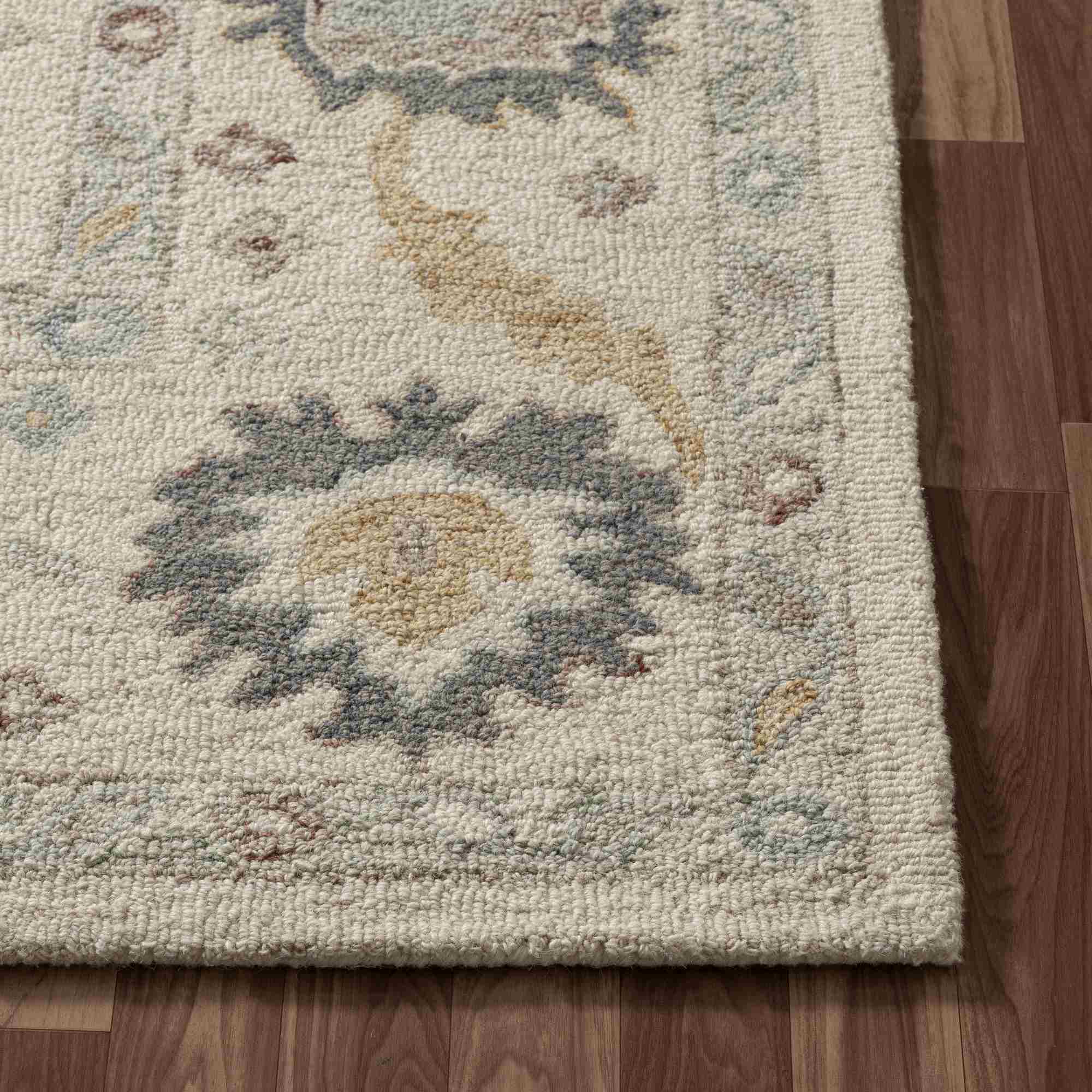LR Home Pallor Rug — Cream / Multi