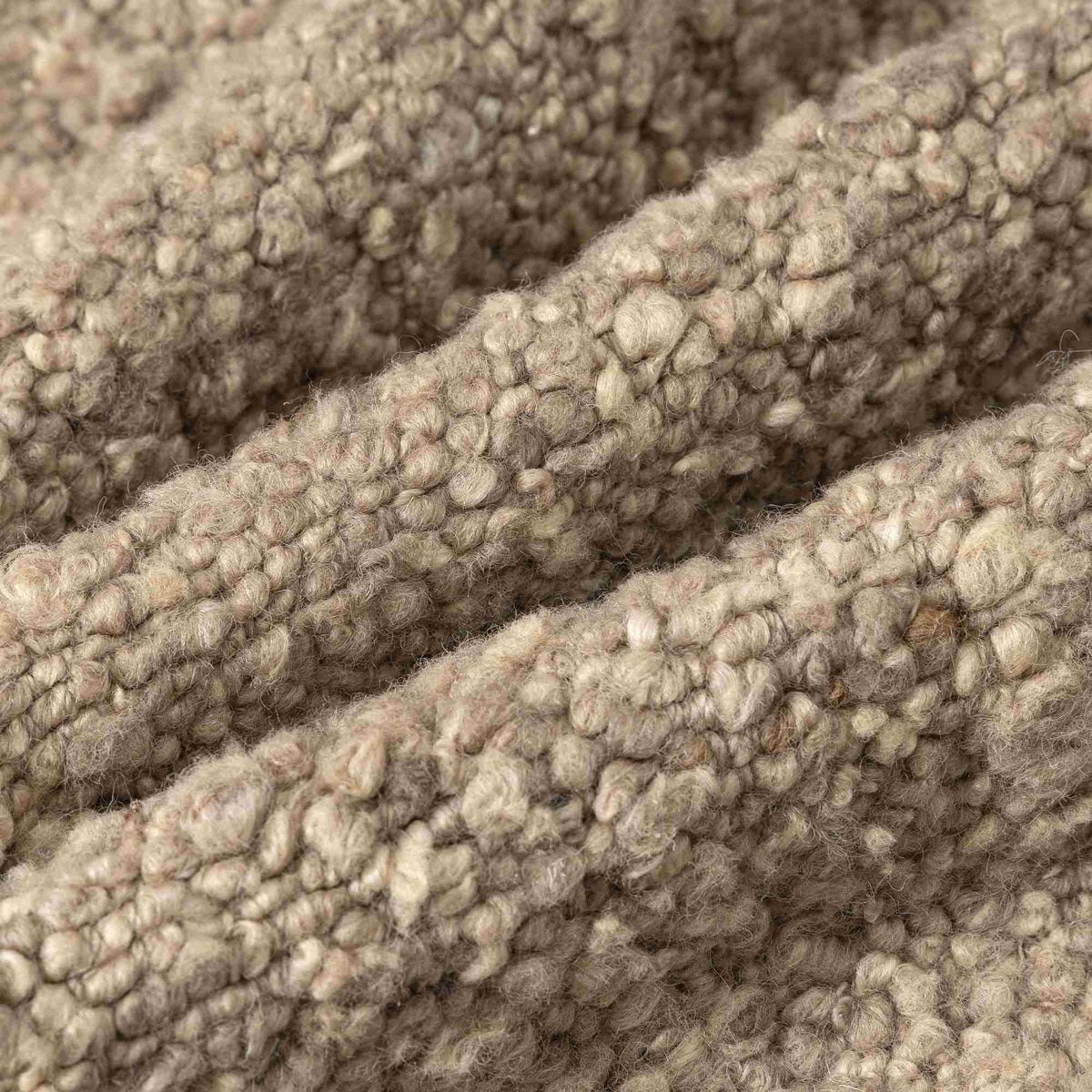 LR Home Serra Pillow — Brown / Beige