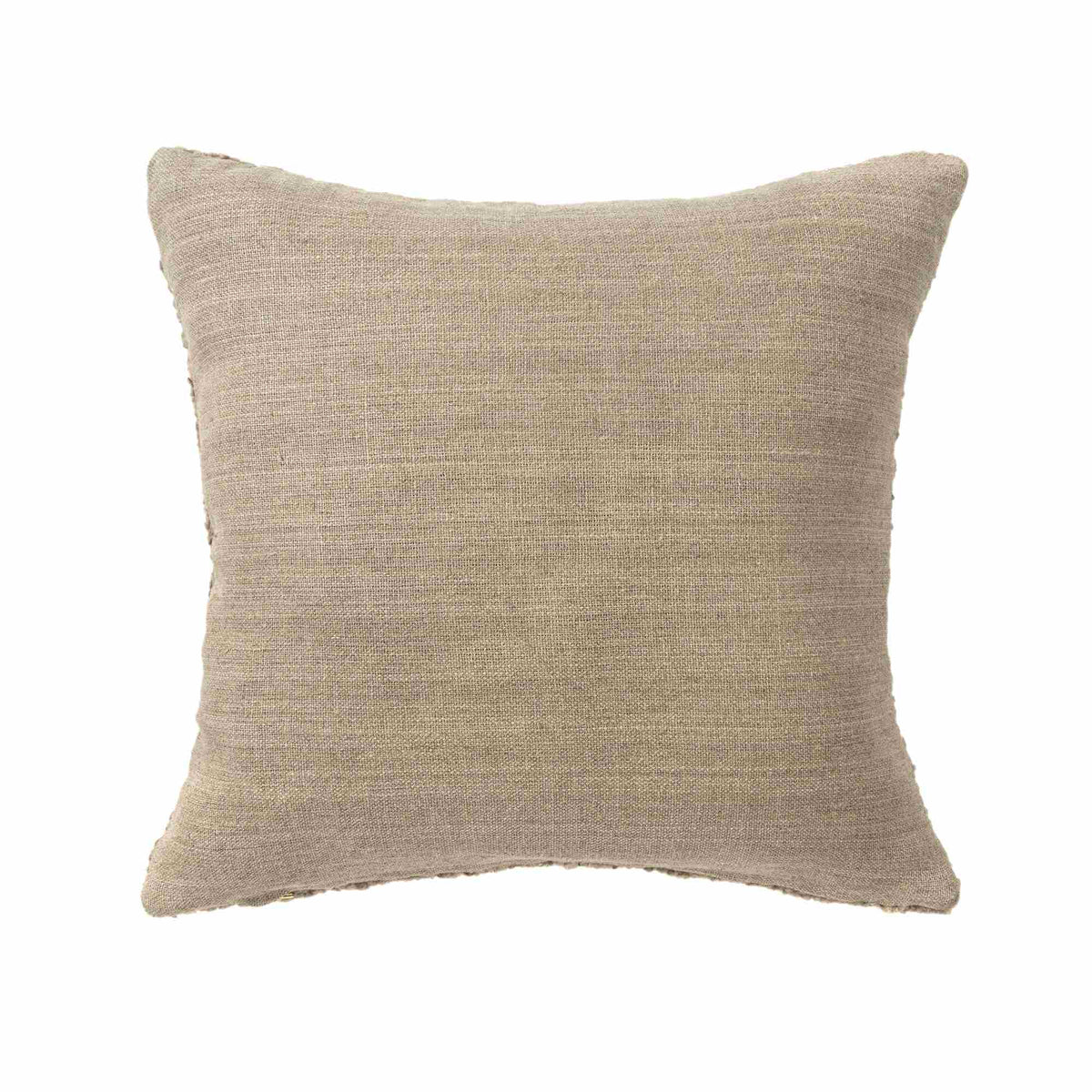 LR Home Serra Pillow — Brown / Beige