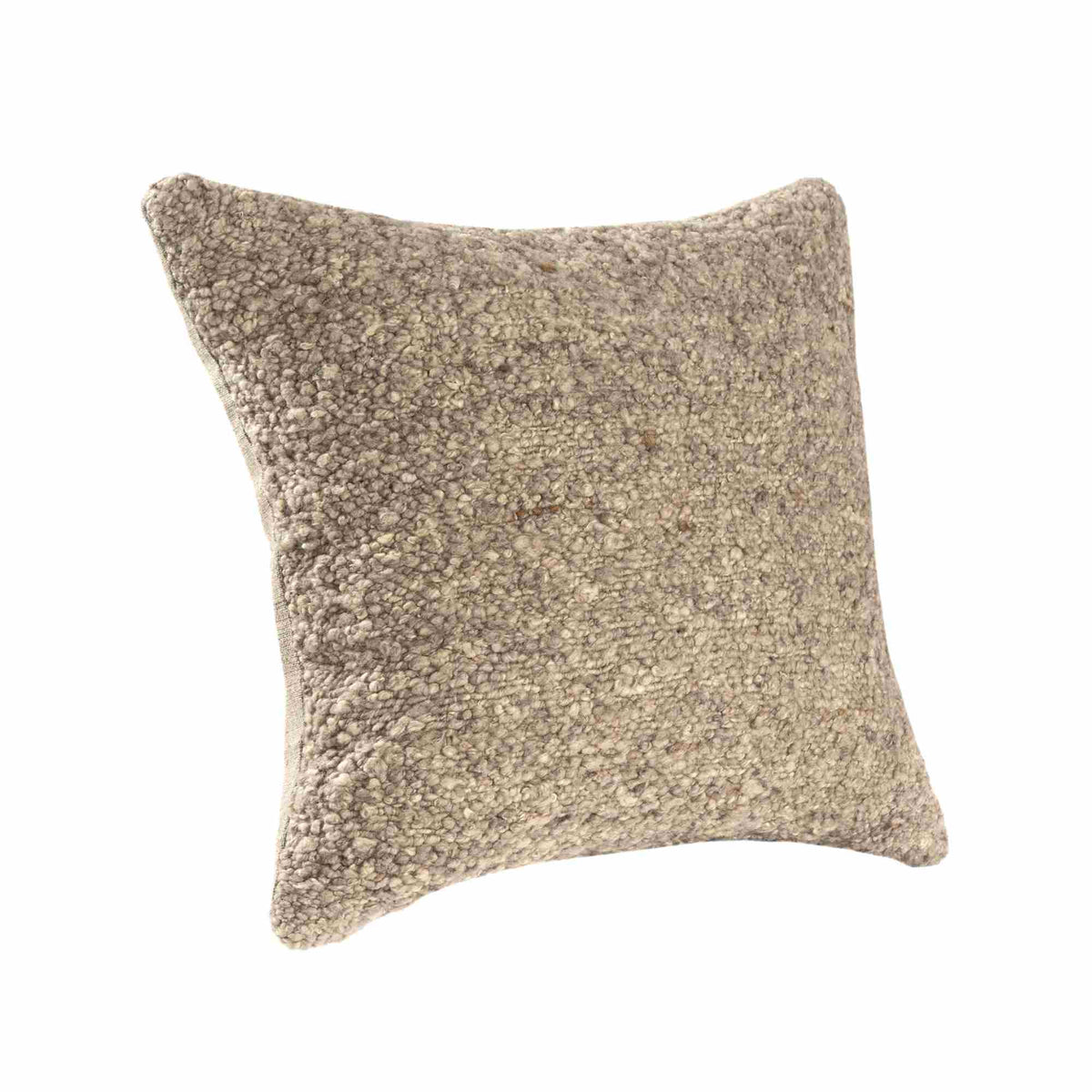 LR Home Serra Pillow — Brown / Beige